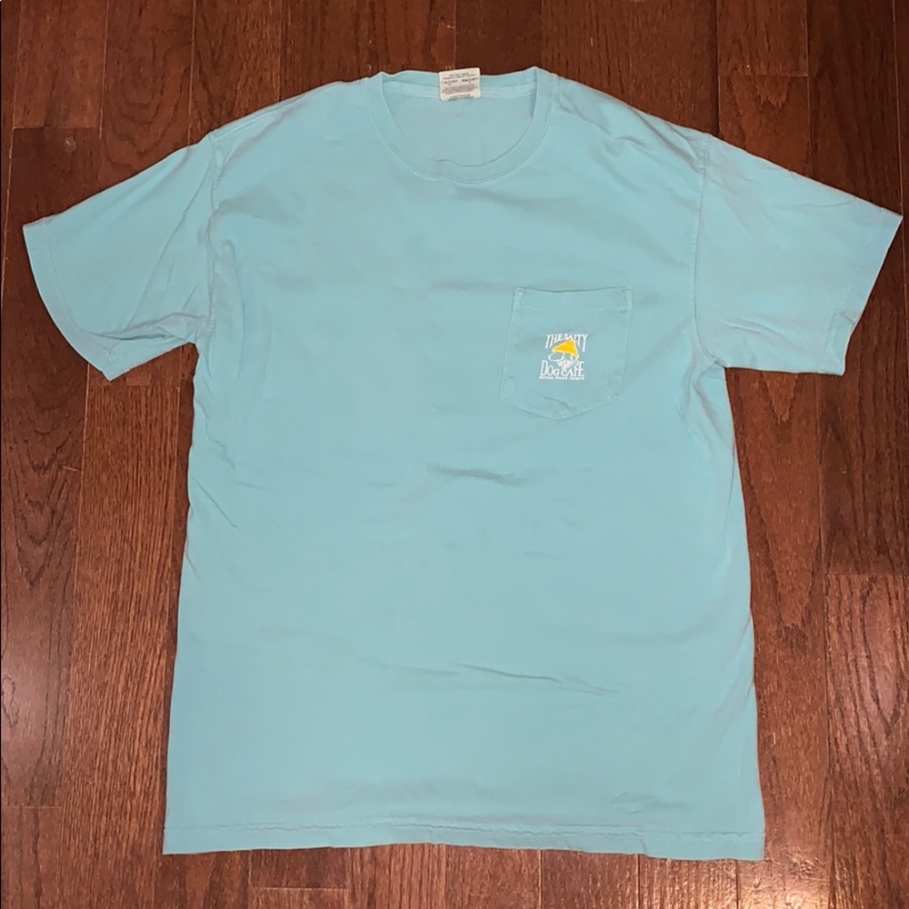 The Salty Dog Cafe blue tee shirt